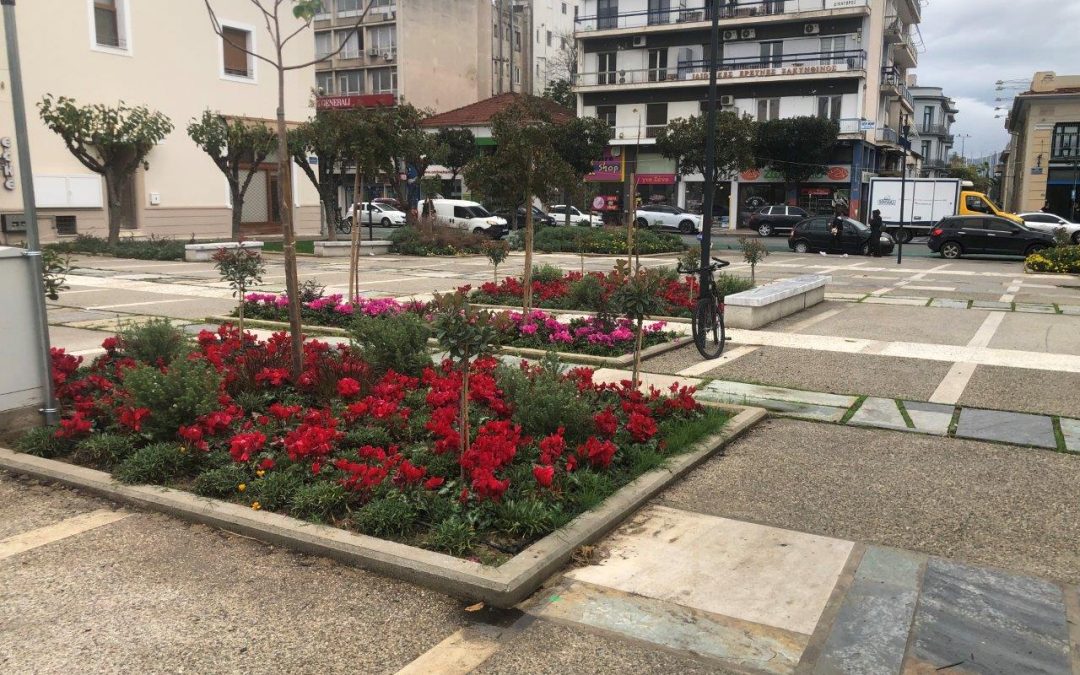 Διαμόρφωση πλατείας Πανεπιστημίου Βόλου